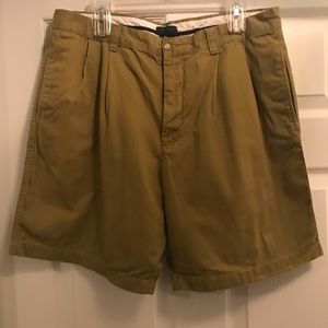Green Golf Shorts Pleated size 34 Club Room Cotton